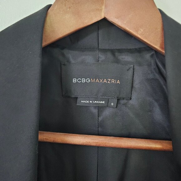 *Vintage* BCBGMaxAzria Cap Sleeve Vest - Black - Small - Picture 2 of 4